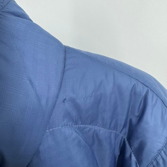 Columbia Omni Heat Puffer Jacket Womens 2X Blue Full Zip Pockets Outdoor Ski - Picture 10 of 10